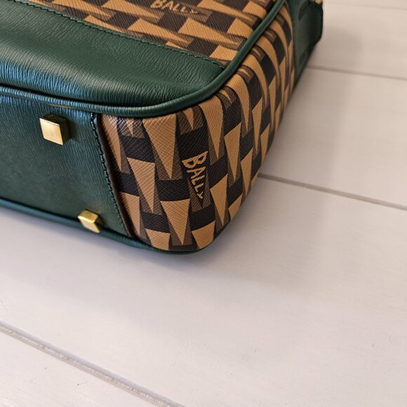 Bally Pennant TPU and Leather Briefcase - Picture 8 of 14